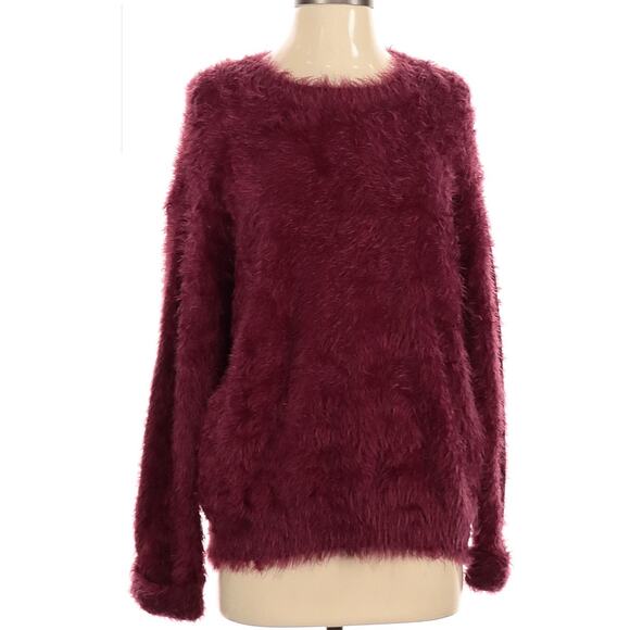 One Teaspoon Sugarloaf Sweater In Bordeaux Size Small - Picture 1 of 5